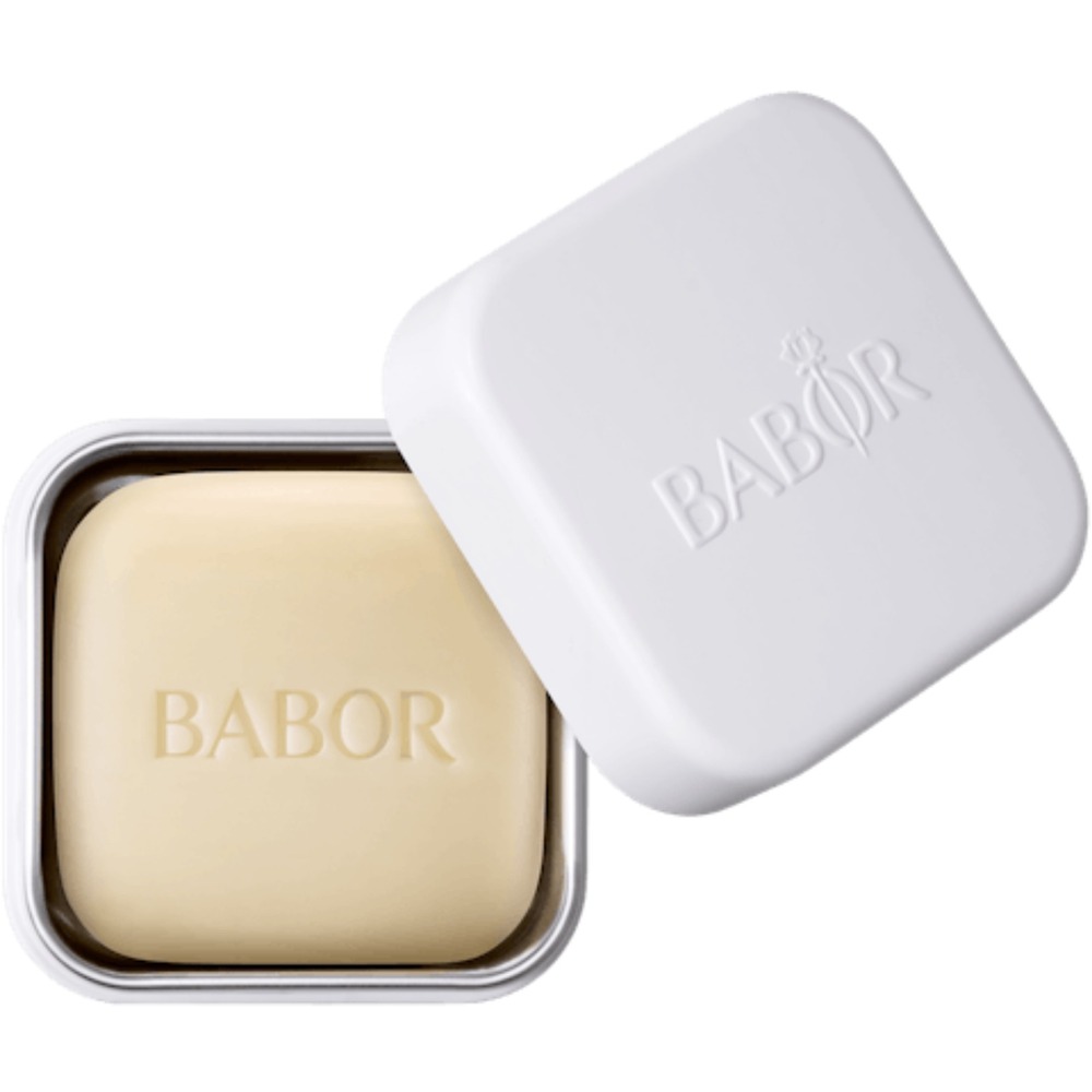BABOR Natural Cleansing Bar 65g Face Cleanser + Storage Tin Soap Free NIB